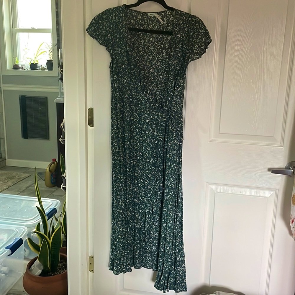 Kimchi Blue Floral Wrap Dress
